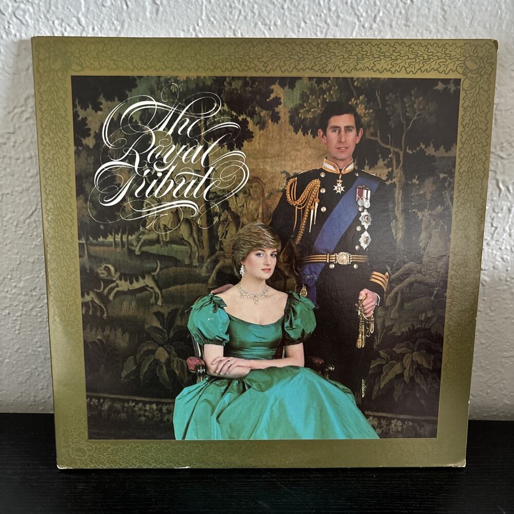 The Royal Tribute Charles And Diana Double Lp Vinyl Record Album Promotional